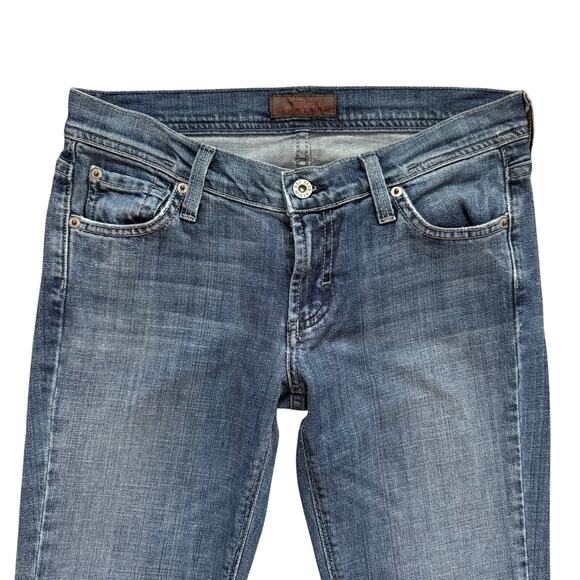 James Jeans Dry Aged Denim Women's Size 27 Y2K Vintage low rise bootcut 1247 - Picture 2 of 16